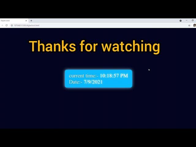 Date and time by using javascript | digital clock | #webdesinging | html,css and javascript Clock