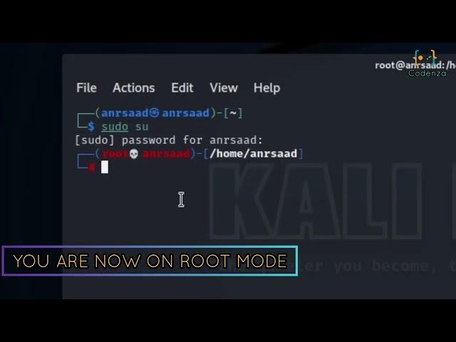 How To Change KALI LINUX Password