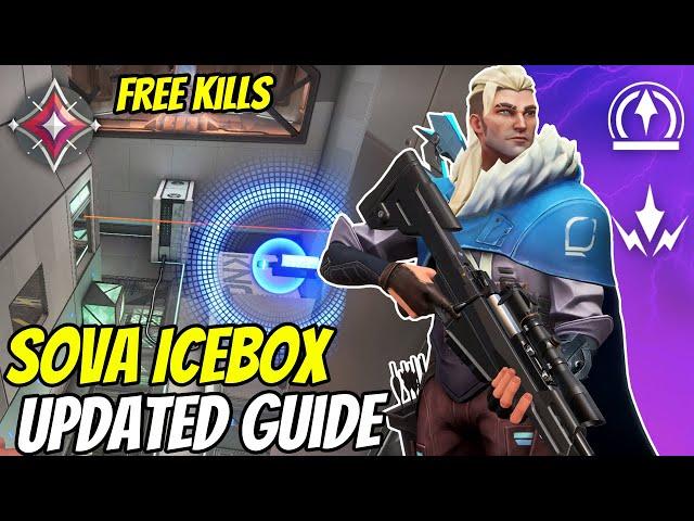 Updated Sova Icebox Lineups - Must Know Tips and tricks Valorant