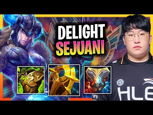 DELIGHT BRINGS BACK SEJUANI SUPPORT! | HLE Delight Plays Sejuani Support vs Seraphine!  Season 2024