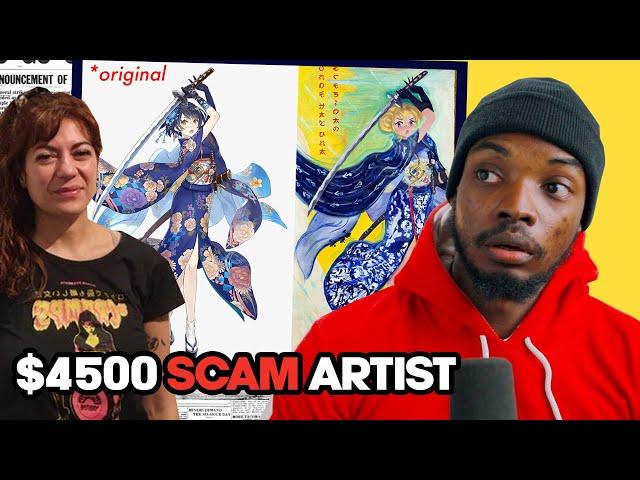 ART THIEF: The Worst Professional Artist Ever Is Selling Stolen Art For thousands of dollars