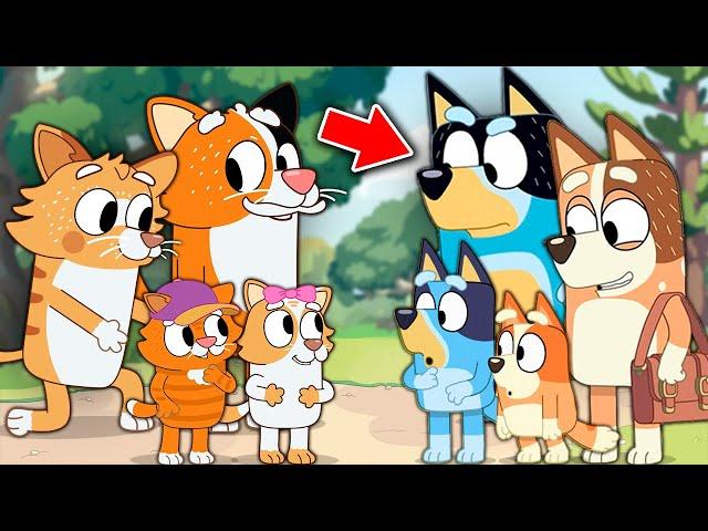 Where Are the CATS in Bluey's World?