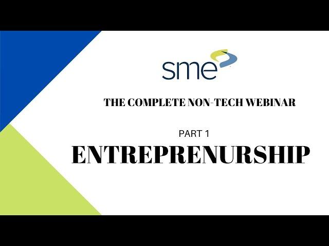 The Complete Non-Tech Webinar: Part 1