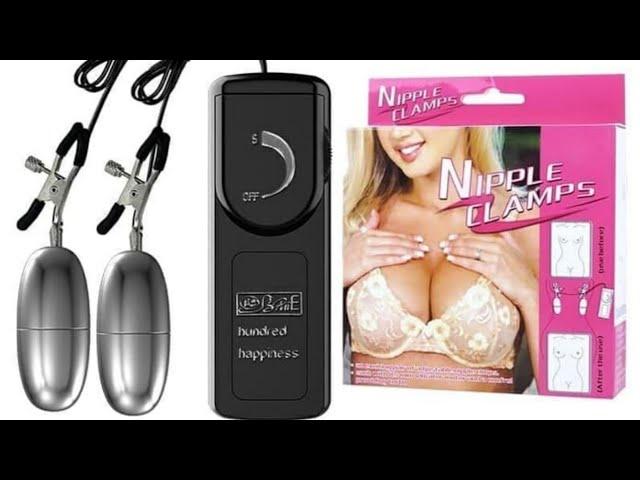 Nipple Clamp Vibrator - Penjepit Puting Getar