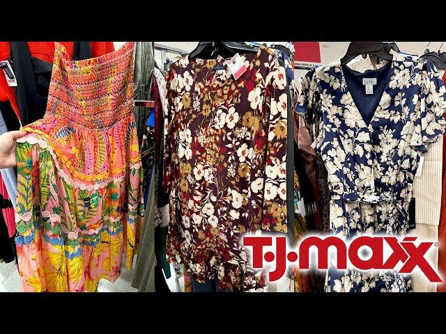 TJ MAXX NEW FEMININE DRESSES & TOPS ON SALE ️ SHOP WITH ME