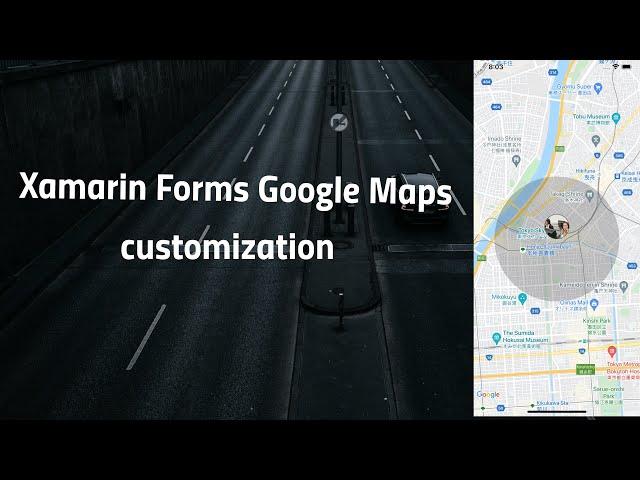 Xamarin Forms Google Maps Playground