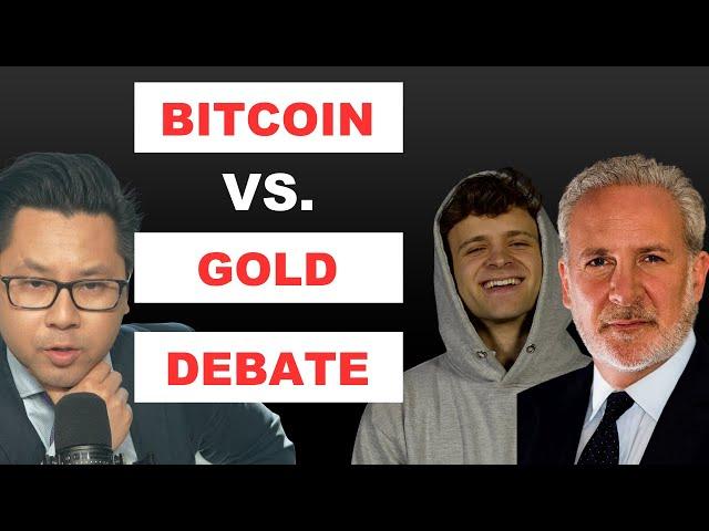 Peter Schiff & Jack Mallers Debate Bitcoin Vs. Gold, Collapse Of Dollar