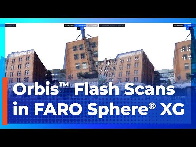 Flash Scans with Sphere XG and the FARO Orbis Mobile Scanner