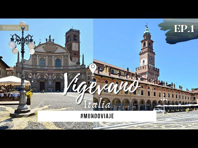 ️ hacia VIGEVANO & descubrimos la plaza de Leonardo da Vinci | NORTE de ITALIA EP.1 | Mundo Viaje