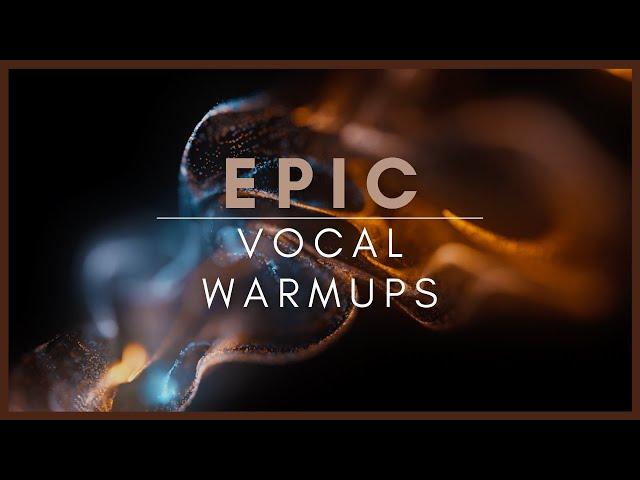 Epic Warm Up #1 - Self-Guided, Intense Vocal Warmup! Featuring Voices of The ERIC WHITACRE Choir!