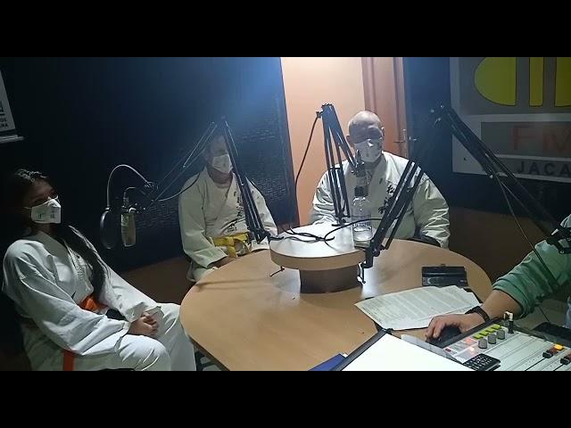 Entrevista com Sensei Chrispim. rádio cidade Jacarezinho PR. 22/07/21.