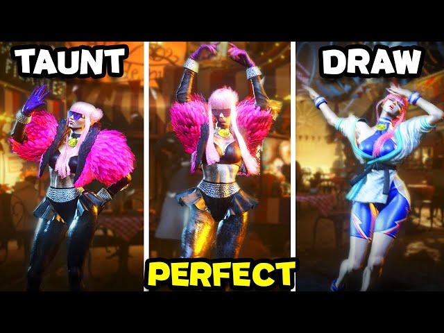 Street Fighter 6 - All Manon Animations (Perfect, Taunts, Special Moves)