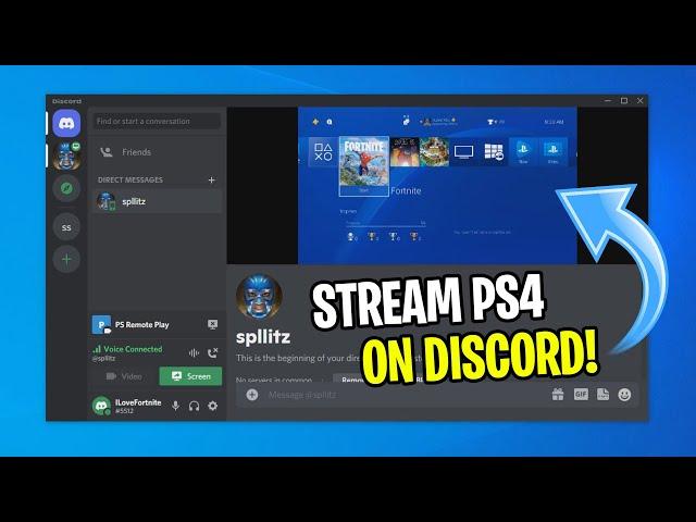 How to STREAM PS4 ON DISCORD (EASY METHOD)