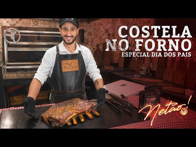 Costela de Apartamento! Como fazer Costela no Forno! ESPECIAL DIA DOS PAIS | Netão! Bom Beef #98