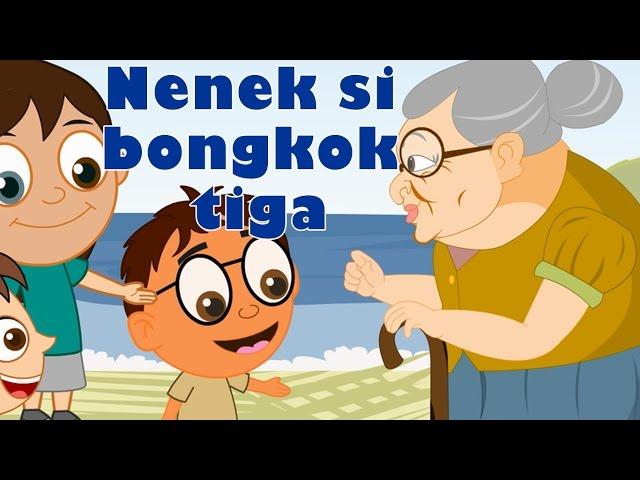 Lagu Kanak Kanak Melayu Malaysia | Nenek Si Bongkok Tiga