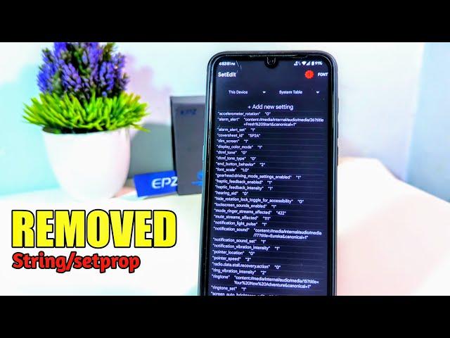 ANDROID LAGGING & OVERHEATING | REMOVED STRING/SETPROP