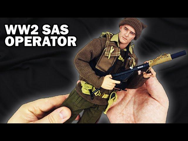 British WW2 SAS operator action figure