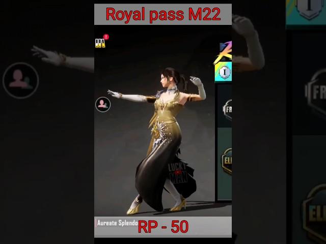 New Royal Pass m22 | bgmi new royal pass M22 #shorts #pubg #bgmi @LuckyManYT