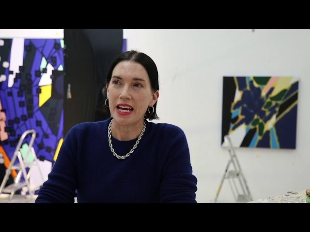 Sarah Morris Lunar Paintings Short Documentary. December 2020.