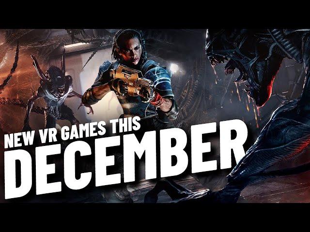 DECEMBER is STACKED with NEW VR GAMES! // New Quest 3, PSVR2 & PCVR Games