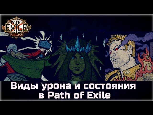 Виды урона и состояния в Path of Exile. Обзор механик.