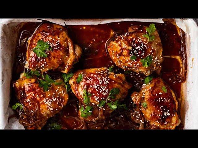 Honey Soy Baked Chicken (Super quick prep!)