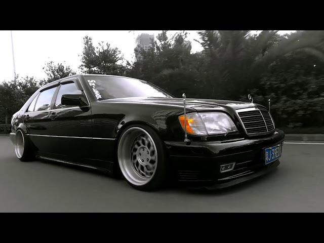 Mercedes-Benz S600 W140 Yakuza and BMW 740iL E38 Kraken