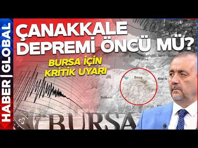 Marmara'ya Kritik Deprem Uyarısı Herkes İstanbul'u Konuşurken Deprem Uzmanı Bursa'yı İşaret Etti!