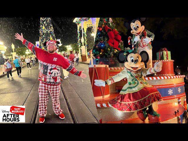 Disney’s Very Merriest After Hours 2021 | It’s WORTH $190 | Hot Cocoa & Fireworks | Disney Christmas