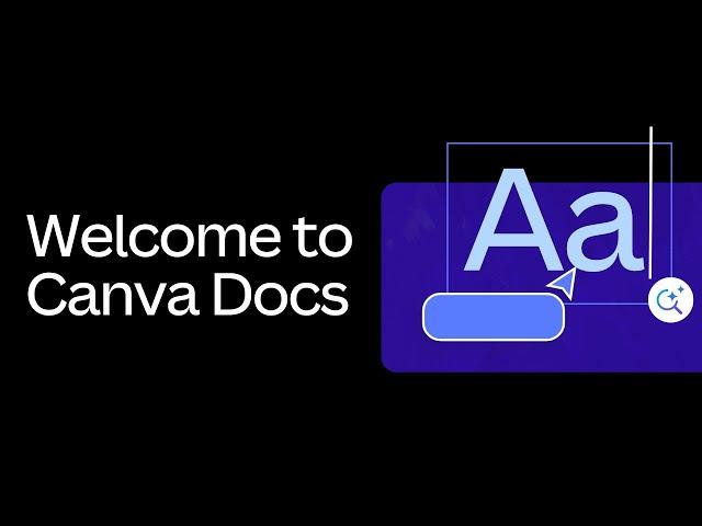 Getting started with Canva Docs