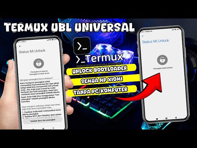 CARA UNLOCK BOOTLOADER SEMUA HP XIAOMI TANPA PC/KOMPUTER 100% BERHASIL