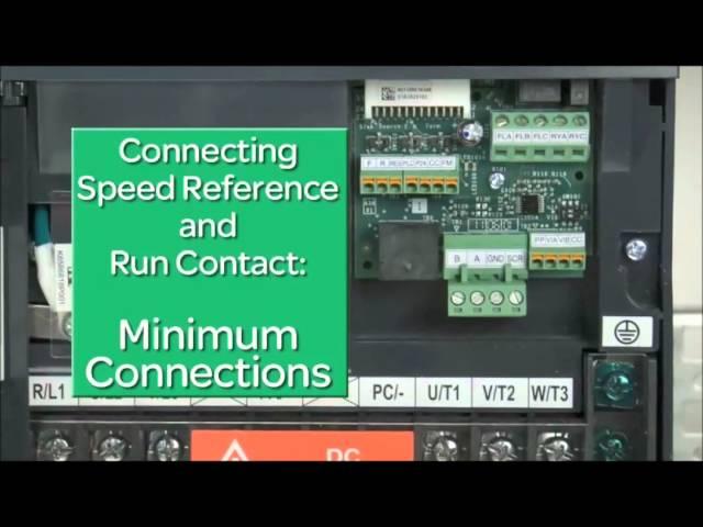 How to Wire Control Wiring for an HVAC Variable Speed / Frequency Drive (VFD) Altivar 212