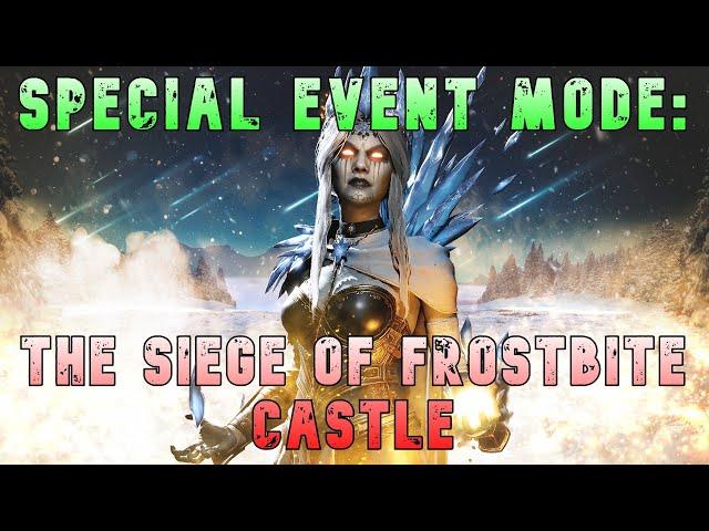 Special Event: Mode Siege of Frostbite Castle ll Wot Console - World of Tanks Modern Armor