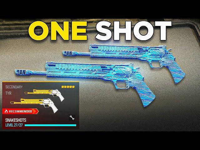 new *ONE SHOT* AKIMBO SNAKE SHOTS in WARZONE 3!  (Best TYR Class Setup) - MW3