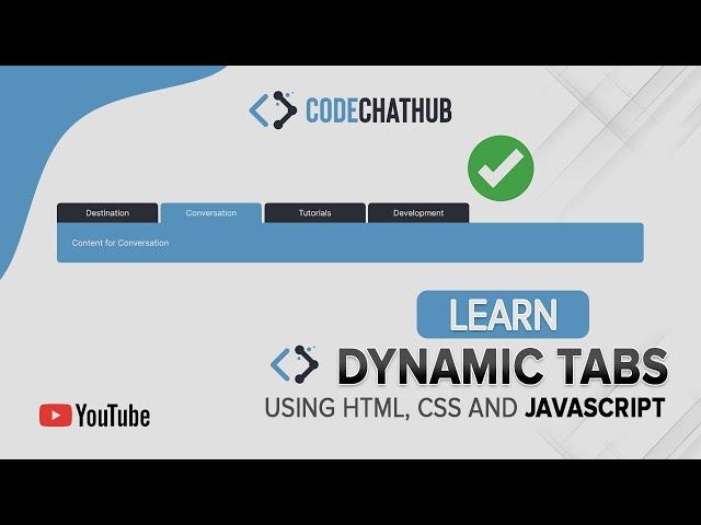 Tips to Create dynamic tabs in Javascript | Learn How to Create tabs in Js Step by Step | Tabs in JS