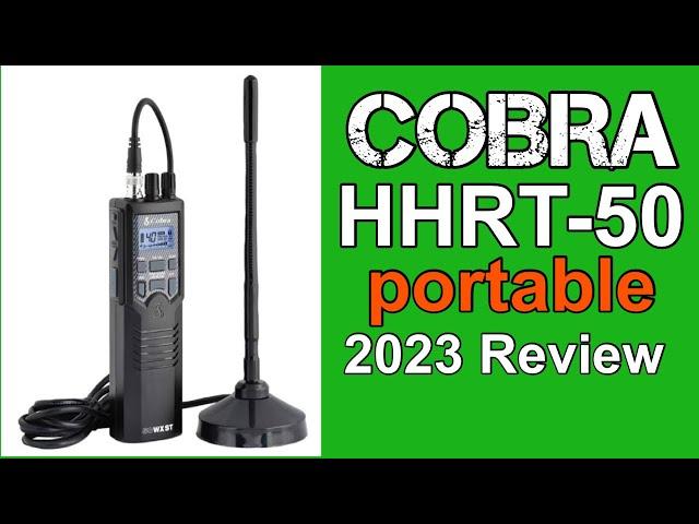 Cobra HHRT-50 Road Trip Portable CB Radio Unboxing/Review