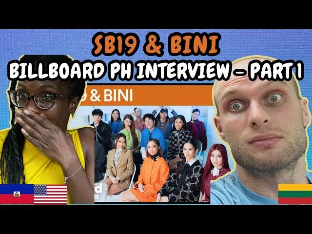 REACTION TO SB19 and BINI: Paving the Way for P-Pop Domination | PART 1 | FIRST TIME WATCHING