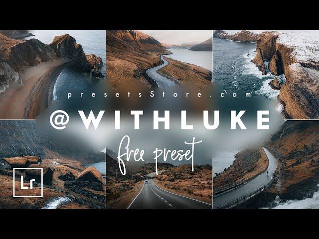 Edit Photo Like @WITHLUKE — Free Lightroom Presets | Landscape Preset | Tutorial | DNG