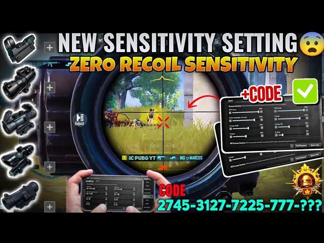 Pubg Mobile & Bgmi Scope Settings 2024 | Pubg/Bgmi Scope Sensitivity Settings 2x 3x 4x 6x 8x 2024