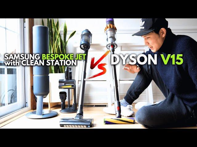 DYSON V15 vs SAMSUNG Bespoke Jet : Can Samsung Compete?