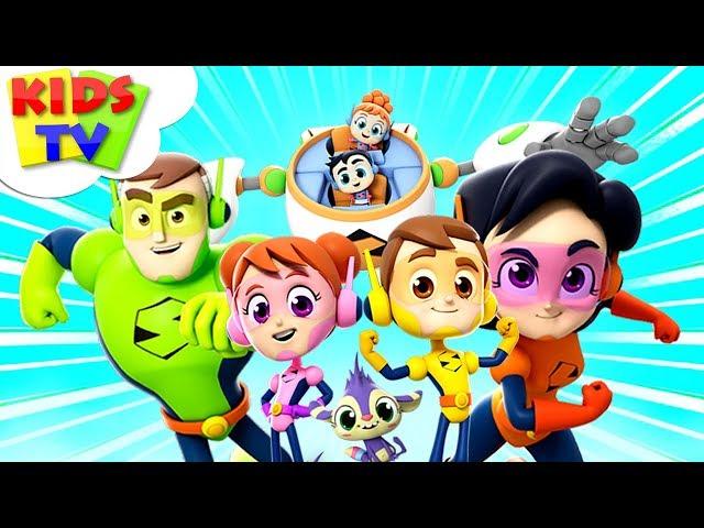 Meet The Supremes | Superheroes Cartoons | Nursery Rhymes For Children - Kids TV