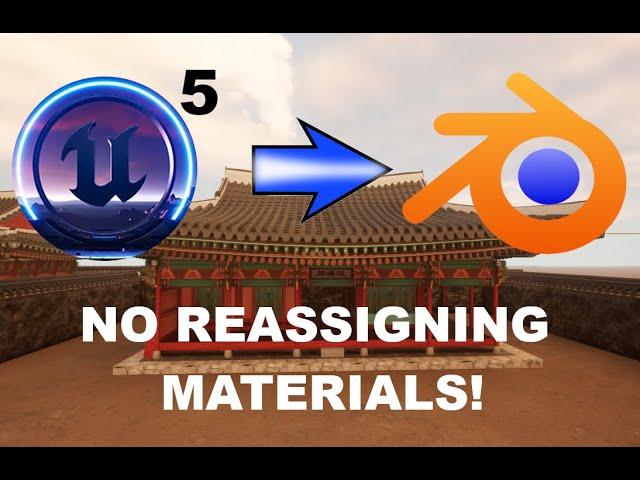 Exporting Unreal 5 Assets to Blender