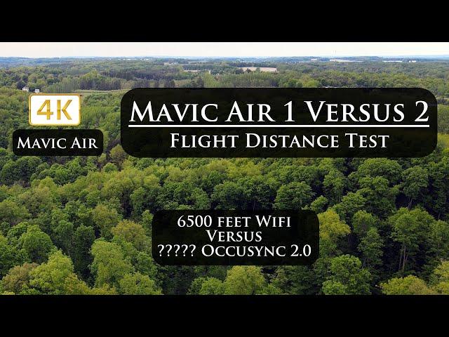 Is Occusync 2.0 really worth it? Mavic Air 2 versus Air 1 Normal Flight Range Test