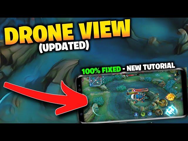 New! FIXED DRONE VIEW NOT WORKING - Enable Drone View in Mobile Legends (Updated)