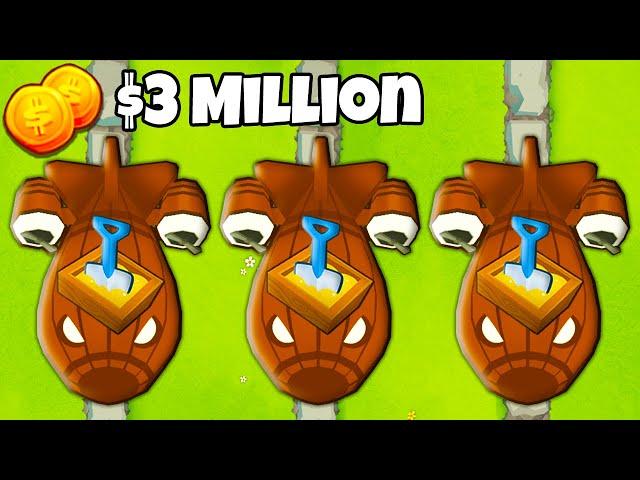 $3M Crosspath 3x DUMMY BOSS MAX Damage! (BTD 6 Challenge)