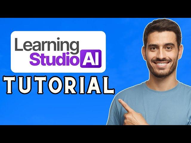 Learning Studio AI Tutorial | How To Create An Online Course using AI (2024)