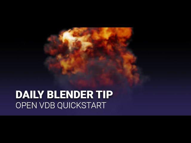 Daily Blender Secrets - OpenVDB Quickstart