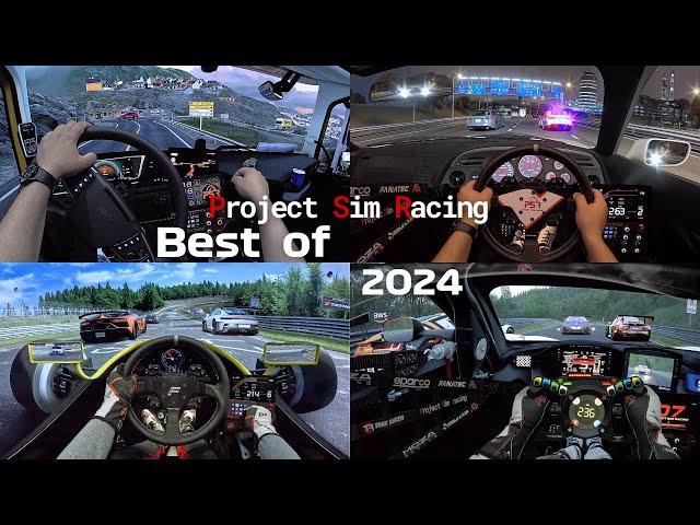 Best of 2024 - Project Sim Racing Top Moments Recap!