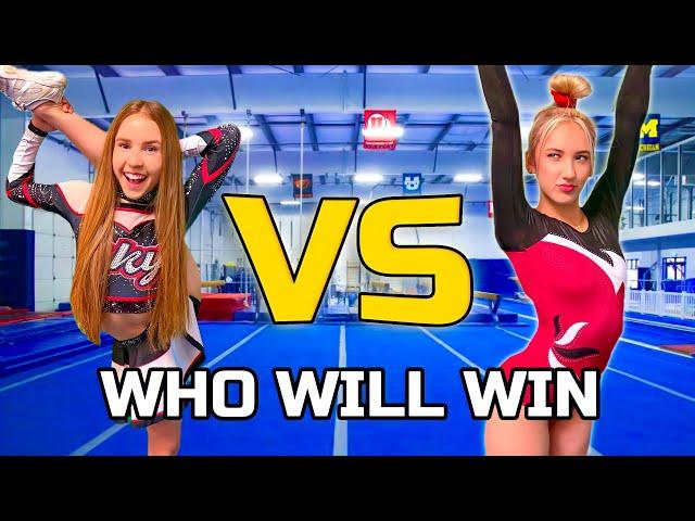 GYMNAST VS CHEERLEADER ft/ Anna Mcnulty