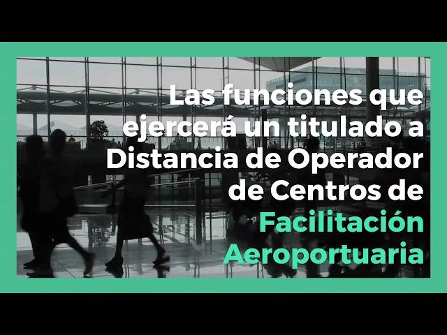 Curso de Operador de Centros de Facilitación Aeroportuaria